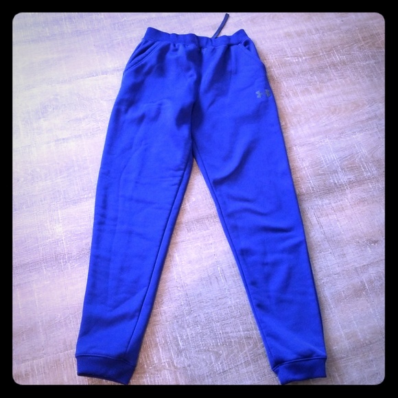 Under Armour Other - Like new blue Under Armour joggers